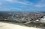 Huntington Beach CA Aerial by Don Ramey Logan